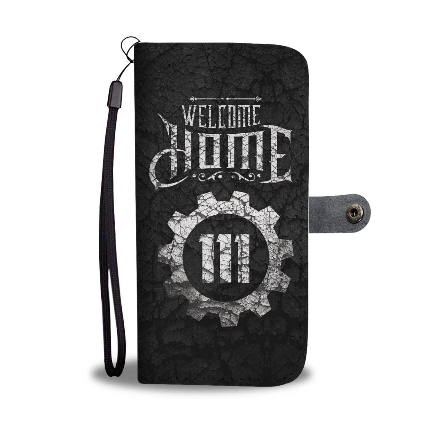 Welcome Home 111 Phone Wallet Case