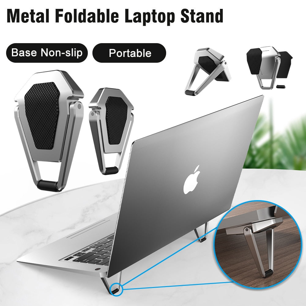 Minimal Metal Laptop Stand By Perfenq™️