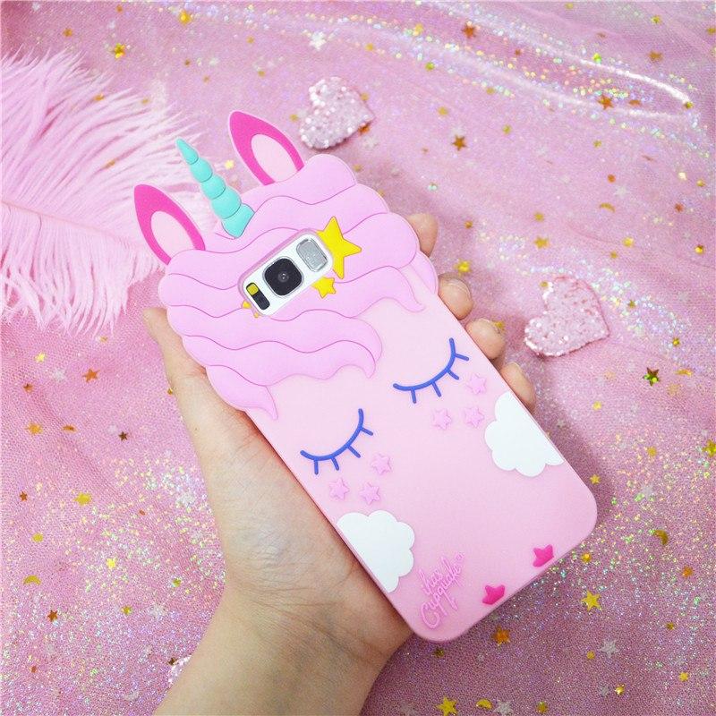 3D Unicorn Phone Case for iPhone & Samsung Galaxy Smartphones - Perfenq