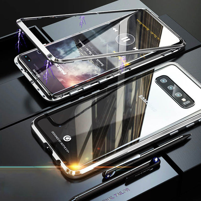 Magnetic Adsorption Case for Samsung Galaxy S10, S10 Plus, S9, S9 Plus, Note 9, S8 & more! - Perfenq