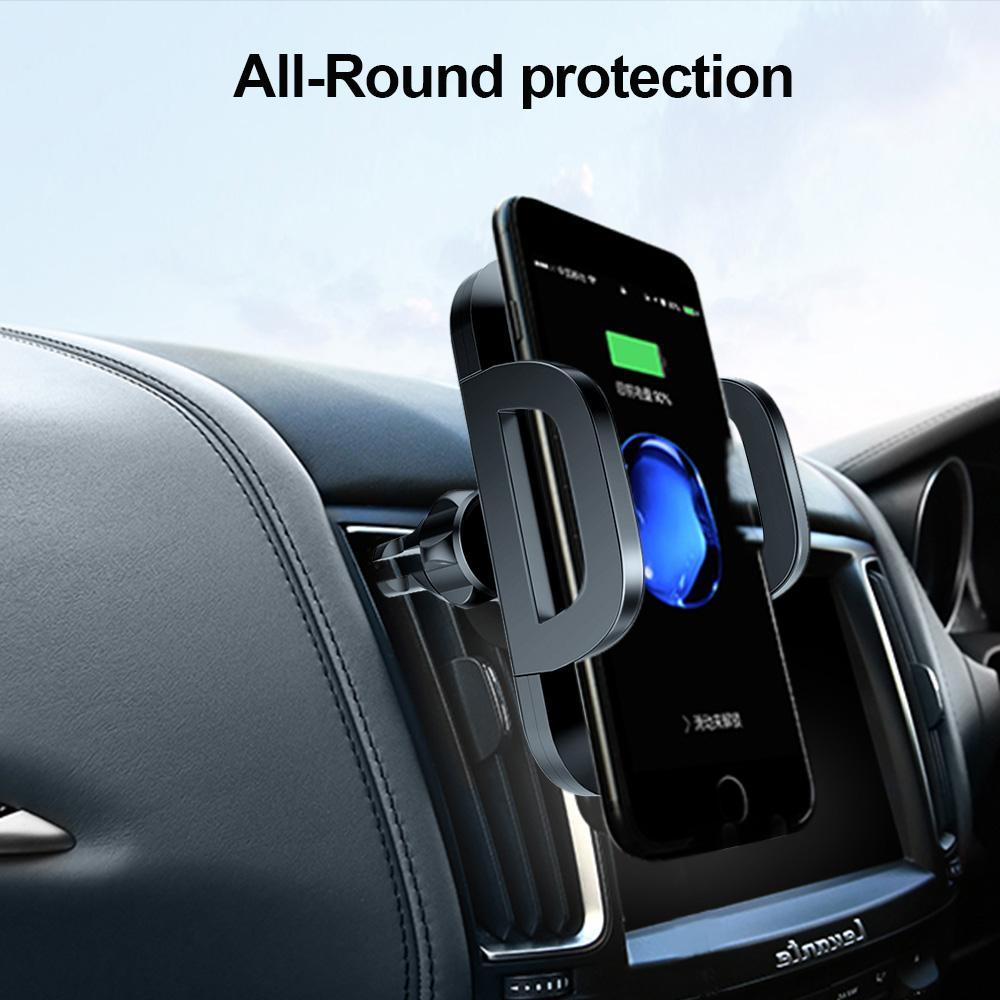 Smart Car Mount with Wireless Charging - Perfenq