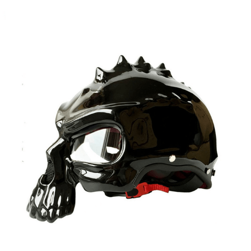 Skull Motorcycle Helmet - Perfenq
