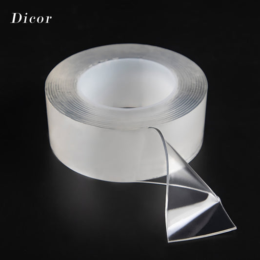 Multi-Functional Nano-Adhesive Residue-Free Transparent Super-Adhesive Tape Roll - Perfenq