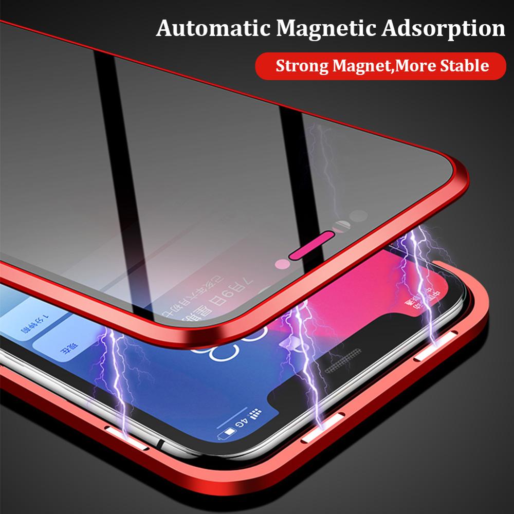 Anti Peep Magnetic Case for iPhone (Double side) - Perfenq