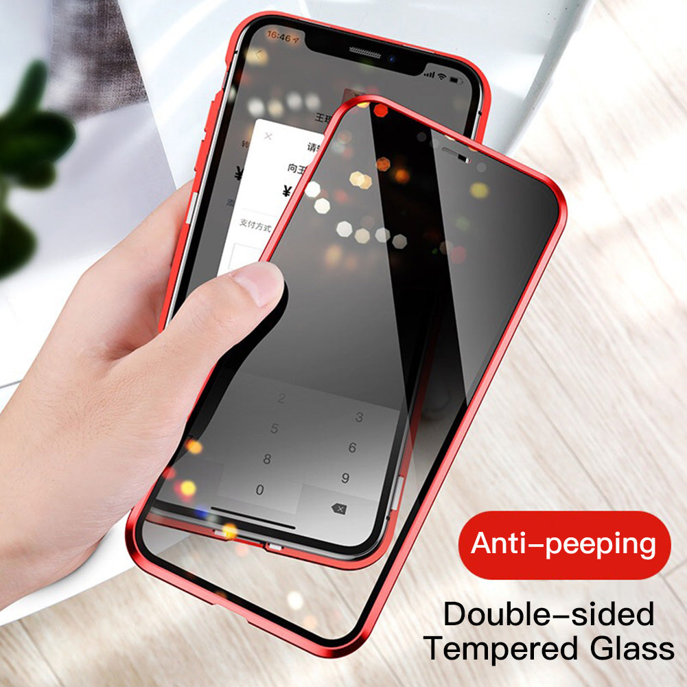 Anti Peep Magnetic Case for iPhone (Double side) - Perfenq