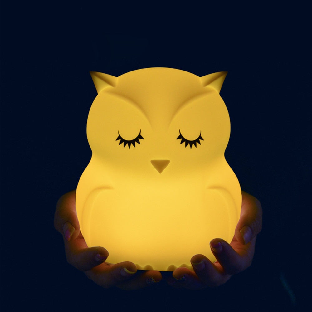 USB Owl LED Night Light