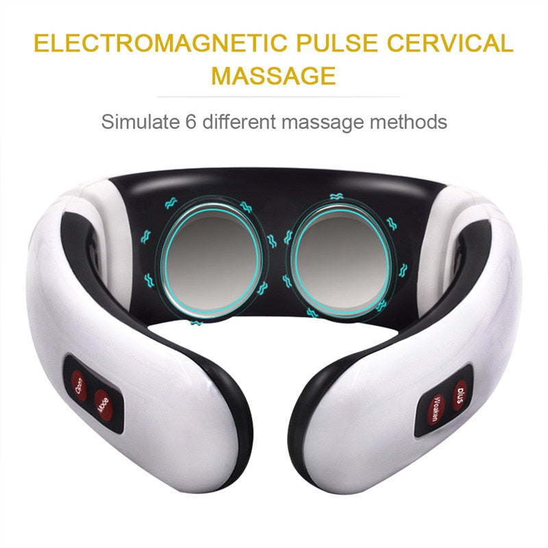 Electric Neck Massager For Pain Relief & Relaxation