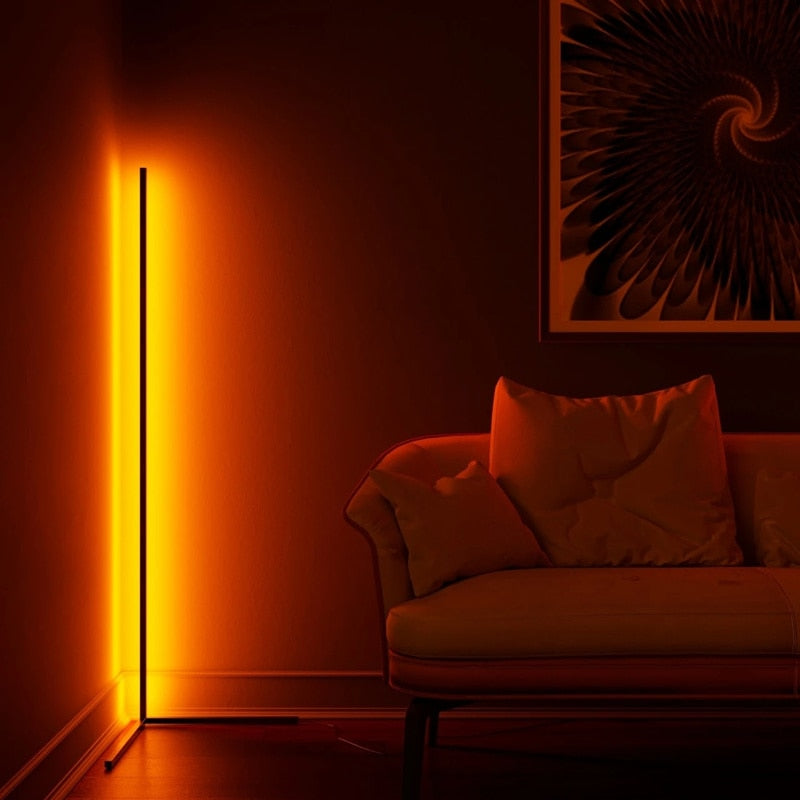 Minimalist Corner Floor Lamp For Living Room