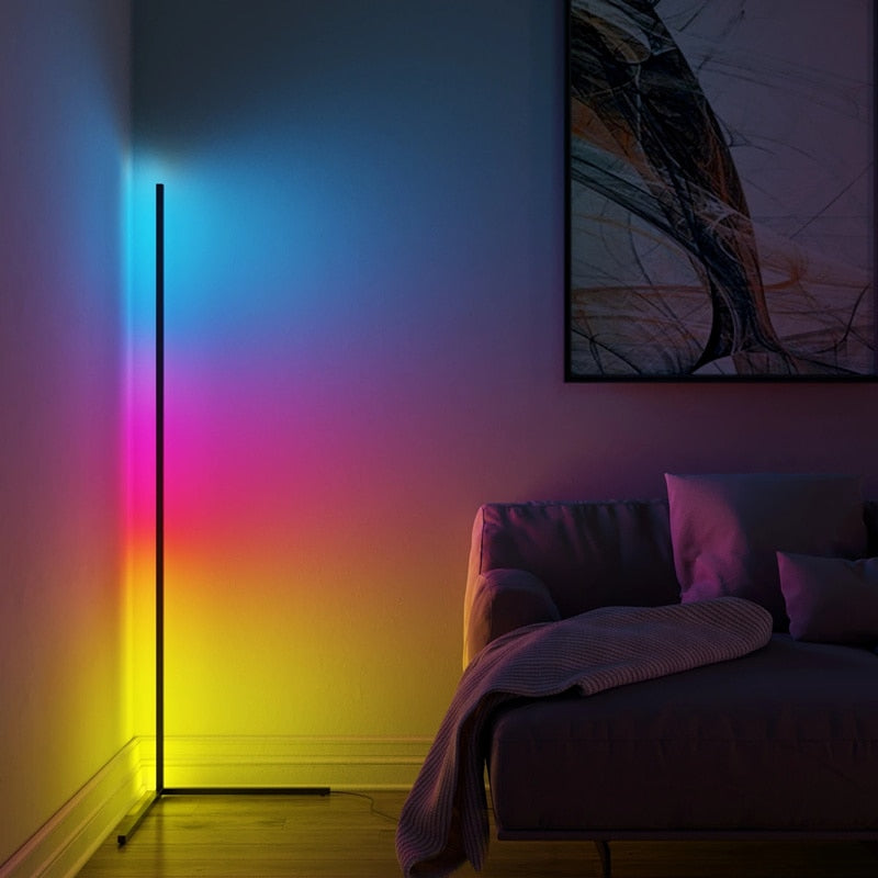 Minimalist Corner Floor Lamp For Living Room
