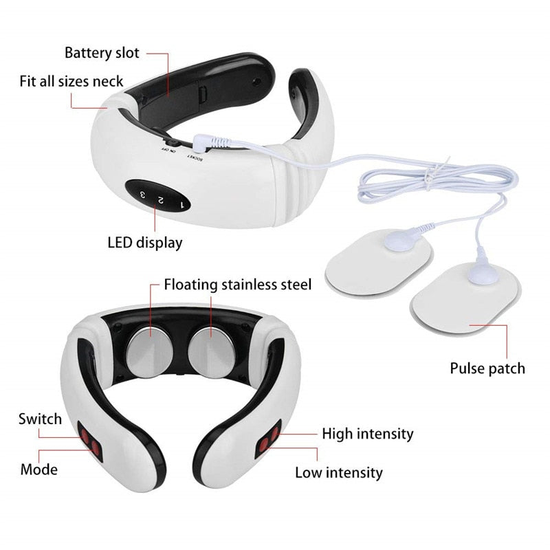 Electric Neck Massager For Pain Relief & Relaxation