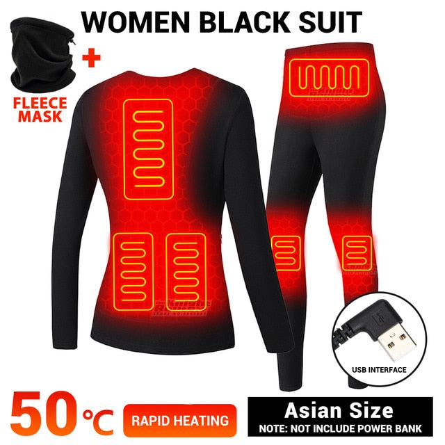 USB Heated Motorcycle Jacket & Pants For Men & Women
