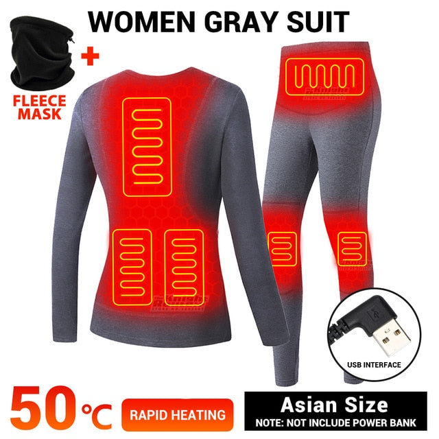 USB Heated Motorcycle Jacket & Pants For Men & Women