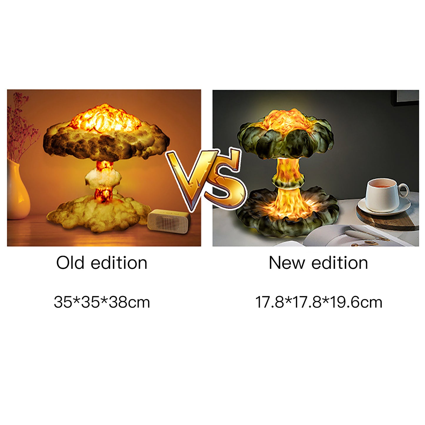 Nuclear Explosion Night Light Lamp