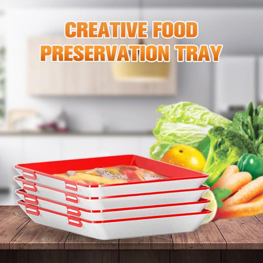 Creative Reusable Food Preservation Tray