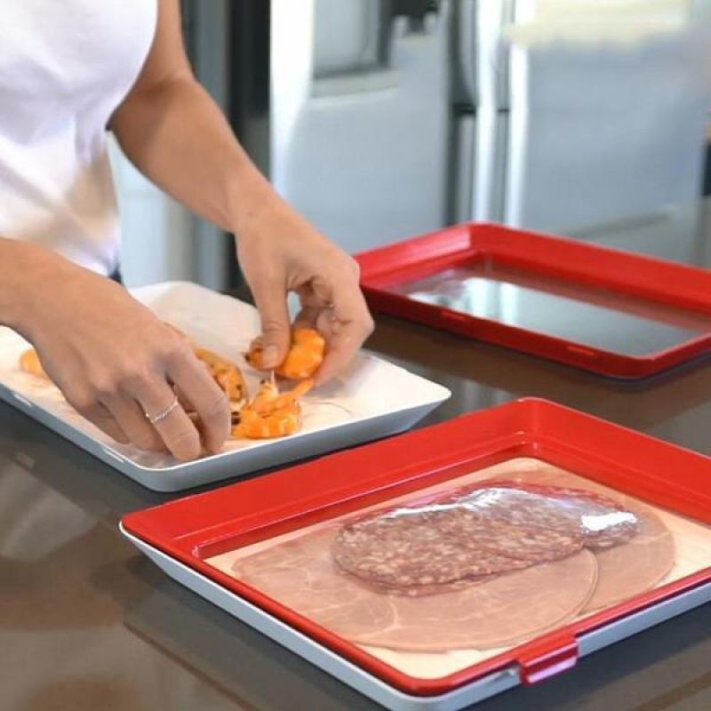 Creative Reusable Food Preservation Tray