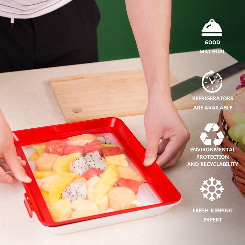 Creative Reusable Food Preservation Tray