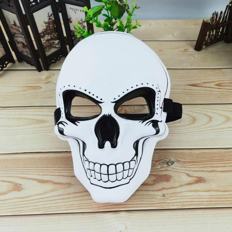 Horror Skull Glowing Mask