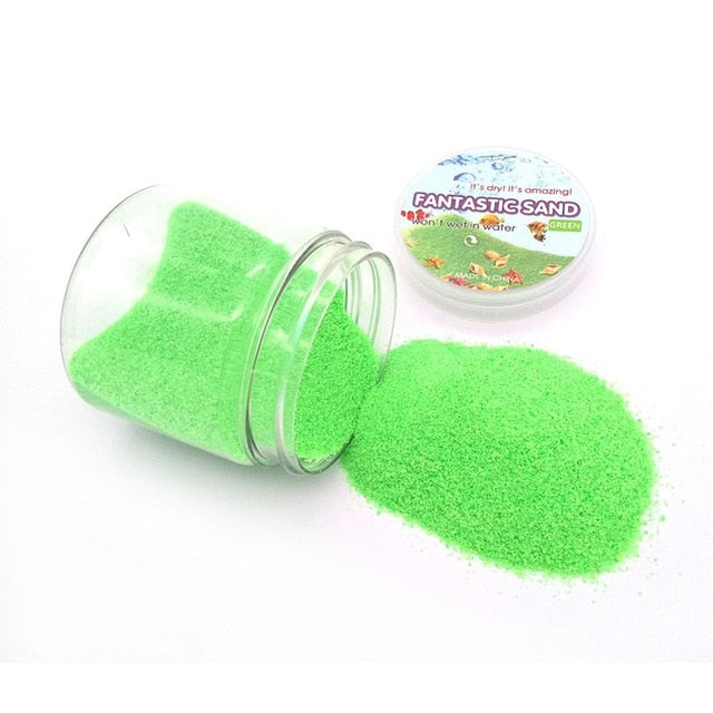 Magic Sand DIY Not Wet Dynamic Clay Colored Space Sand Soft Play Sand