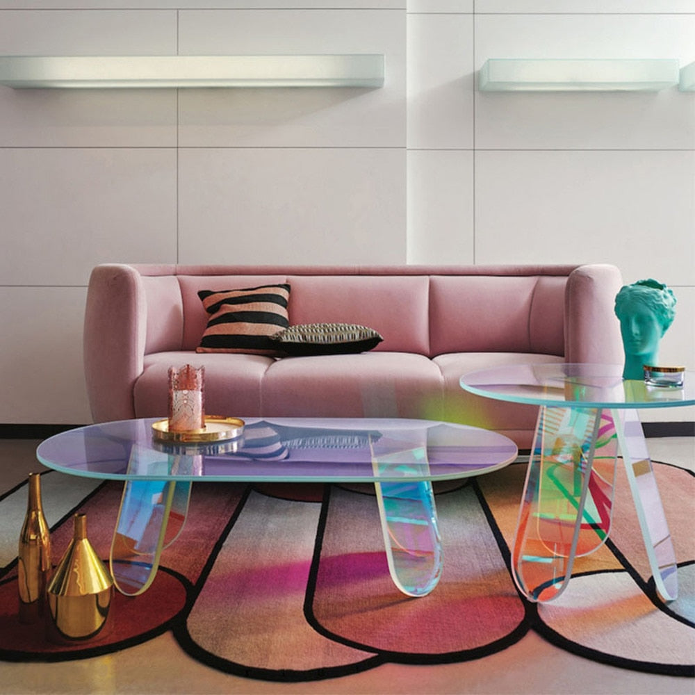 Nordic Luxury Transparent Acrylic Table