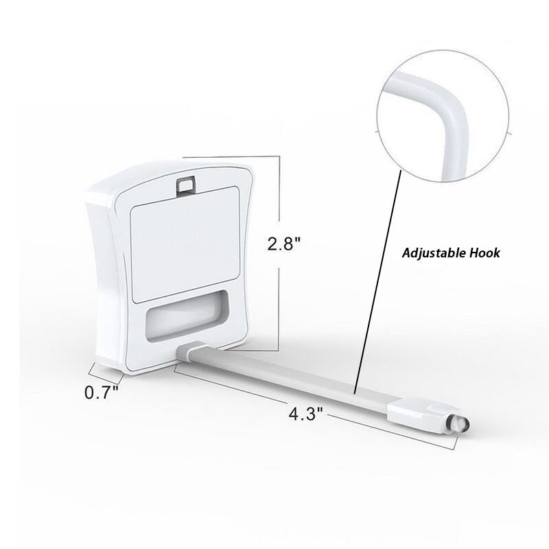Smart Bathroom Toilet Nightlight LED Body Motion Activated On/Off Seat Sensor Lamp 8 Color PIR Toilet Night Light lamp - Perfenq