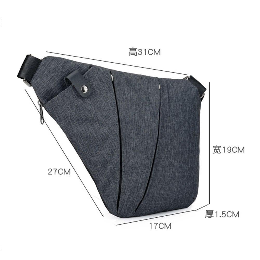 Anti Theft Single Shoulder Compact Crossbody Bag for Men – Perfenq