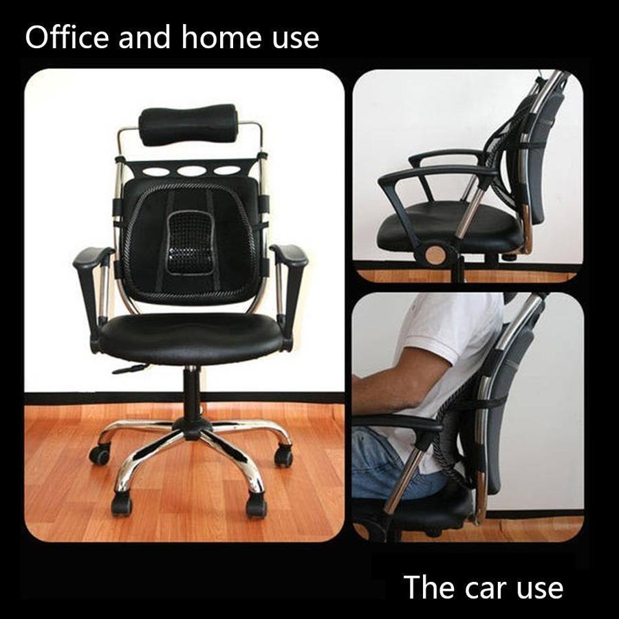 Portable Lumbar Support for Office Chair / Car Seat - Perfenq