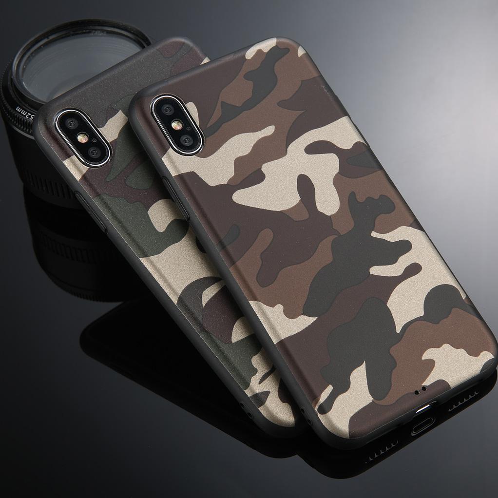 Army Green Camouflage Case For all iPhones - Perfenq