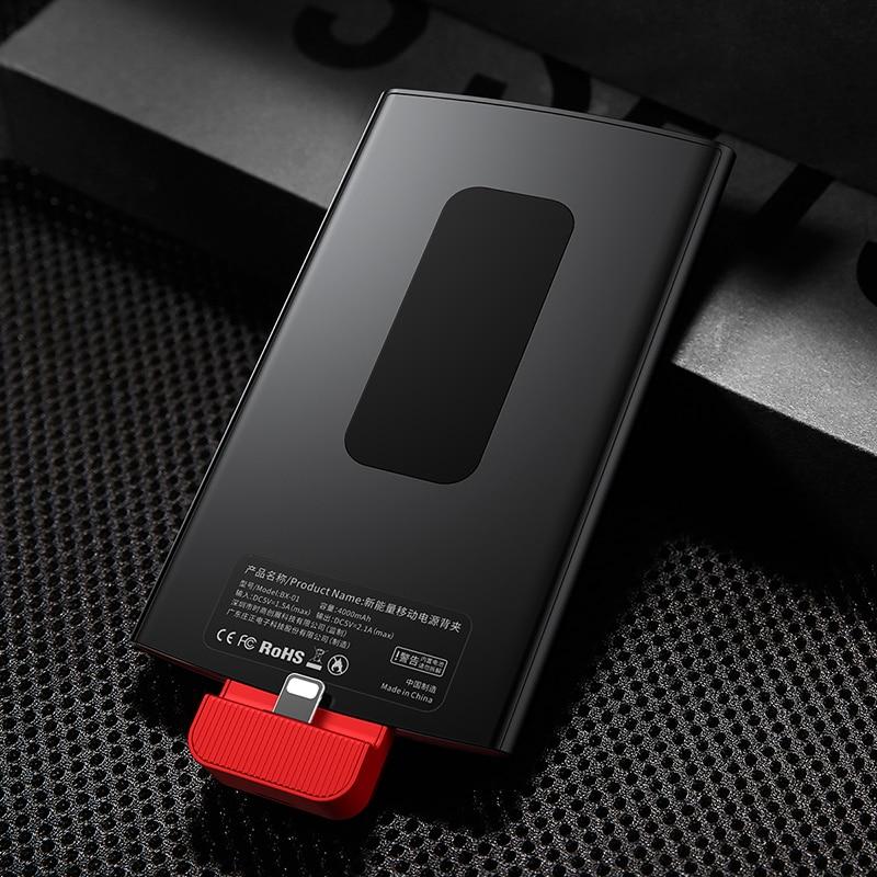 iPhone Backpack - Ultra Sleek Battery Case (4000 mAh) - Perfenq