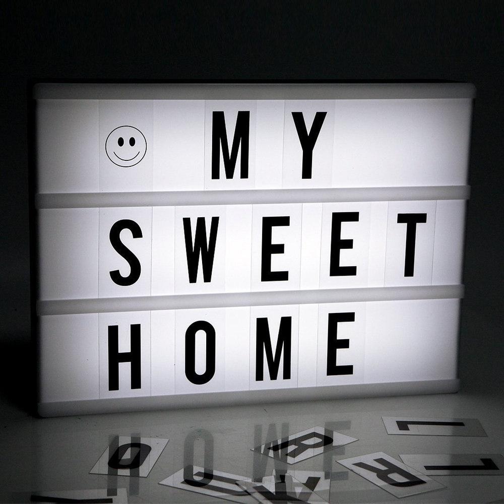 DIY LED Light Box Display for Home & Office - Perfenq