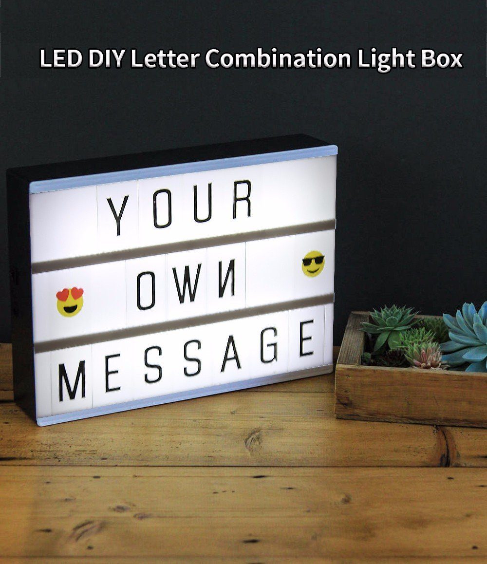 DIY LED Light Box Display for Home & Office – Perfenq