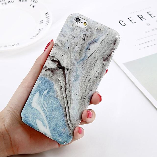 Abstract Marble Case for iPhone 8 & iPhone 8 Plus - Perfenq