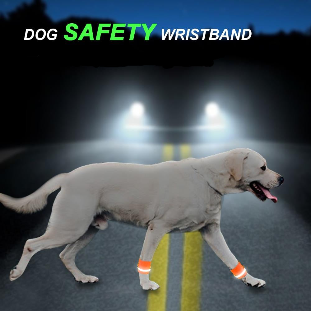 Dog Safety Reflective Wrist Bands - Perfenq