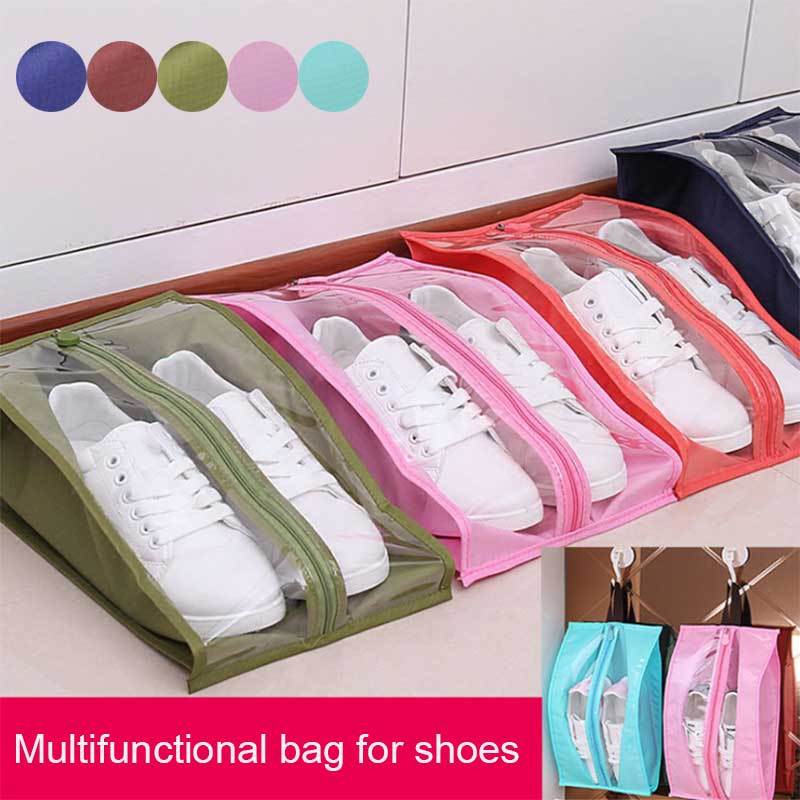 Portable Waterproof & Dustproof Shoes Storage Bag - Perfenq