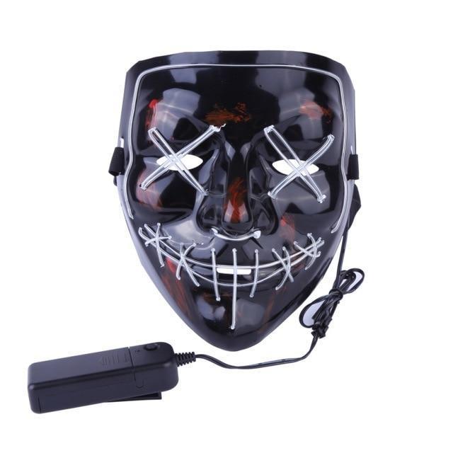 Universal Halloween LED Light Masks (HOT) - Perfenq