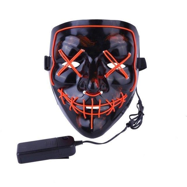 Universal Halloween LED Light Masks (HOT) - Perfenq