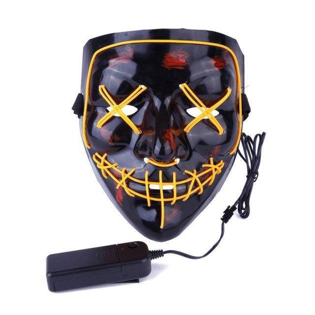 Universal Halloween LED Light Masks (HOT) – Perfenq