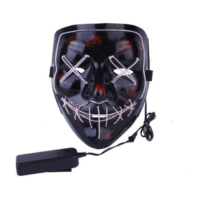 Universal Halloween LED Light Masks (HOT) - Perfenq