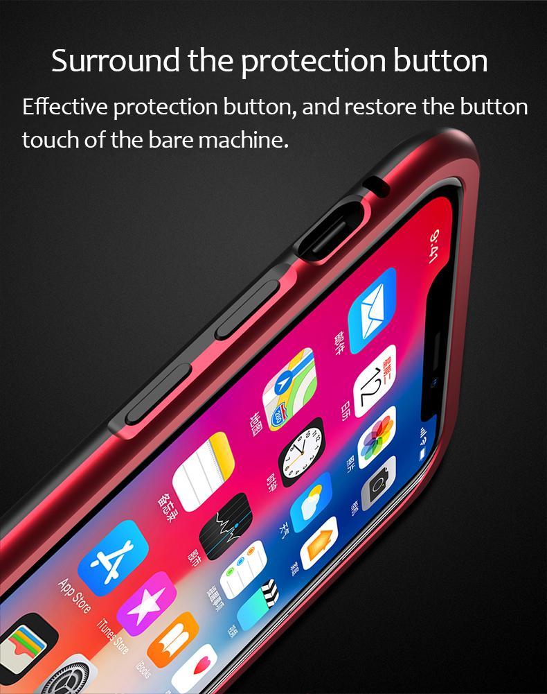 Luxury Magnetic Adsorption Case for iPhone - Perfenq