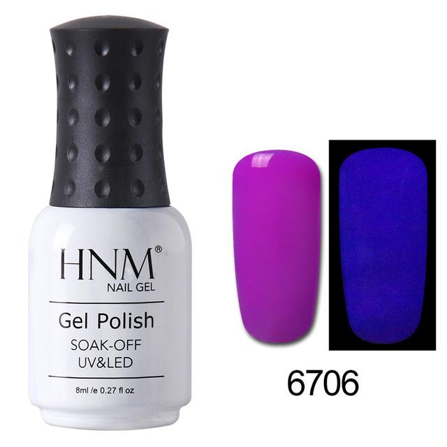 Glow in the Dark Nail Polish - Luminous Colors - Perfenq