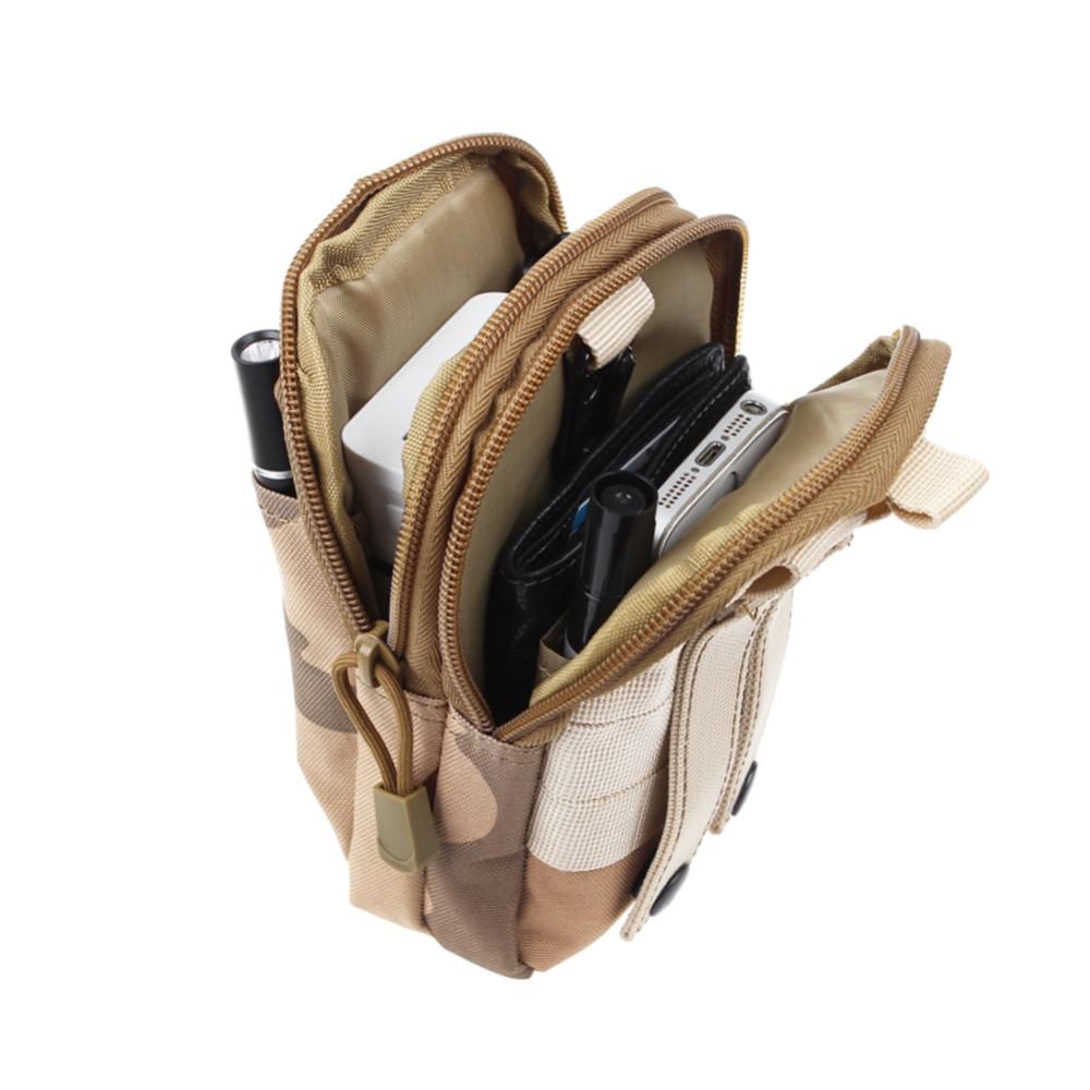 Universal Tactical Waist Belt Bag / Pouch / Wallet (For Up to 6.2" Phones) - Perfenq