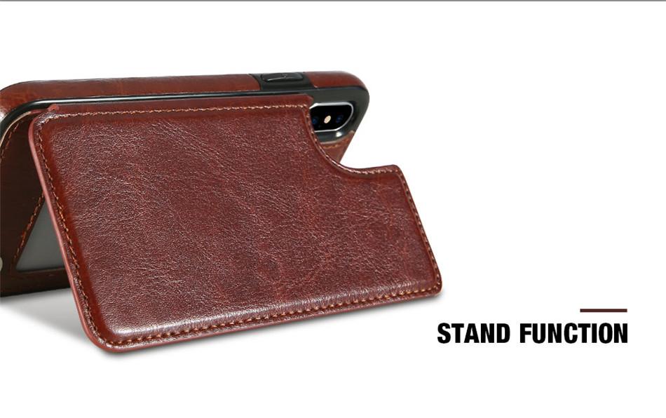 iPhone Wallet Case for iPhone XR, iPhone XS, XS Max & More - Perfenq