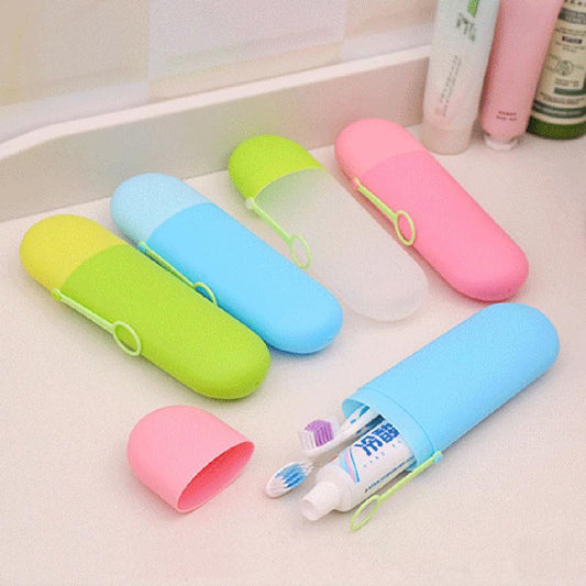 Portable Toothpaste & Toothbrush Organizer - Perfenq