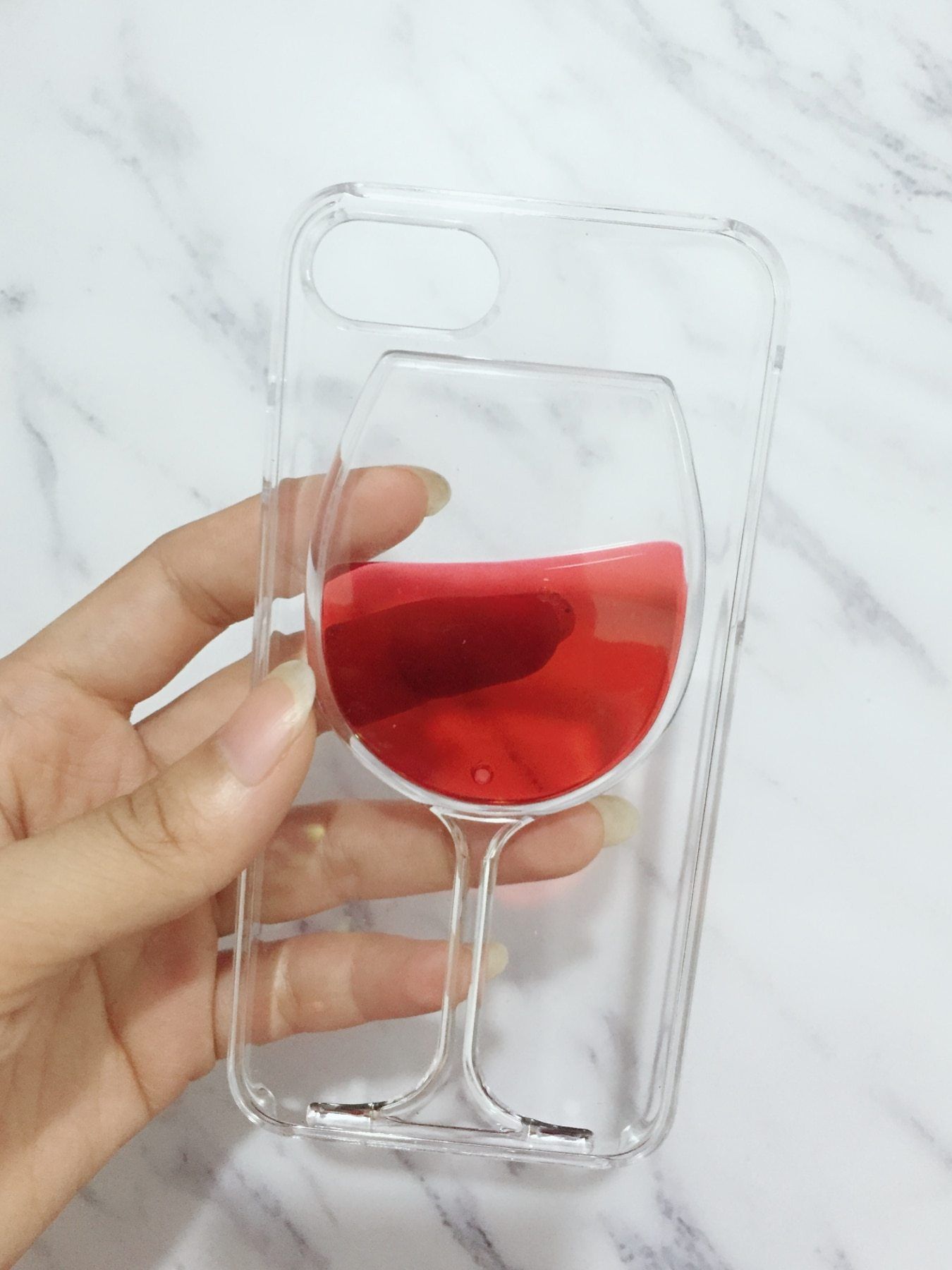 Hot 3D Red Wine Case for iPhones - Perfenq