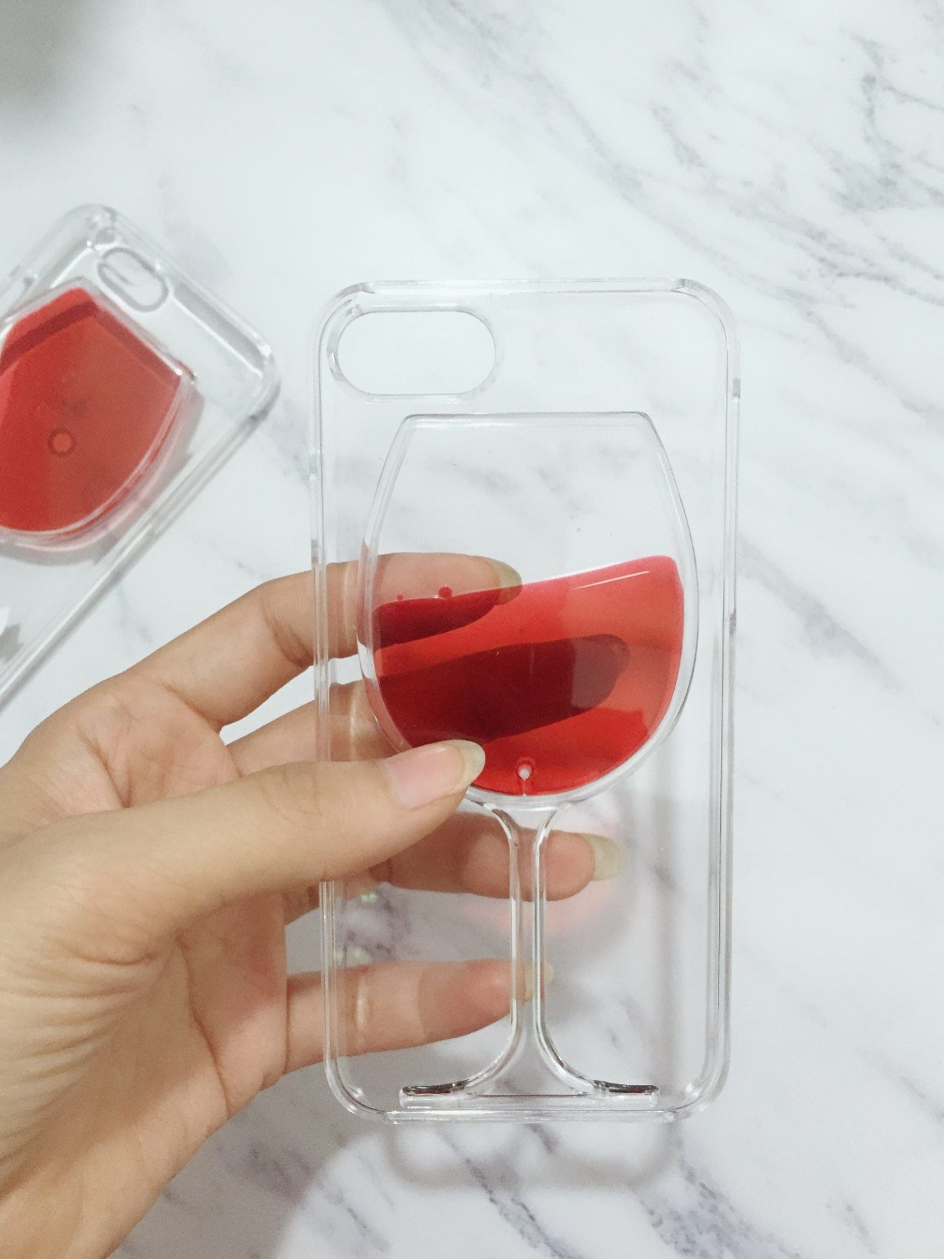 Hot 3D Red Wine Case for iPhones - Perfenq