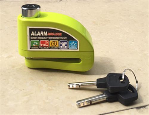 Anti Theft Disc Brake Motorbike Lock with Alarm - Perfenq