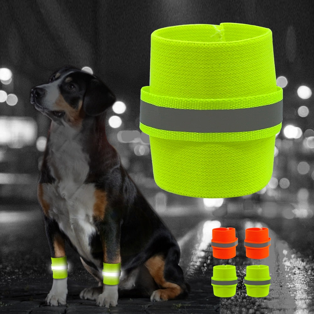 Dog Safety Reflective Wrist Bands - Perfenq