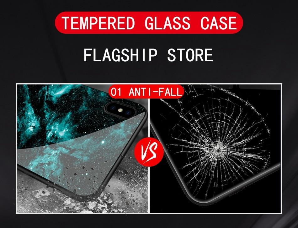 Luxury iPhone Tempered Glass Case - Perfenq