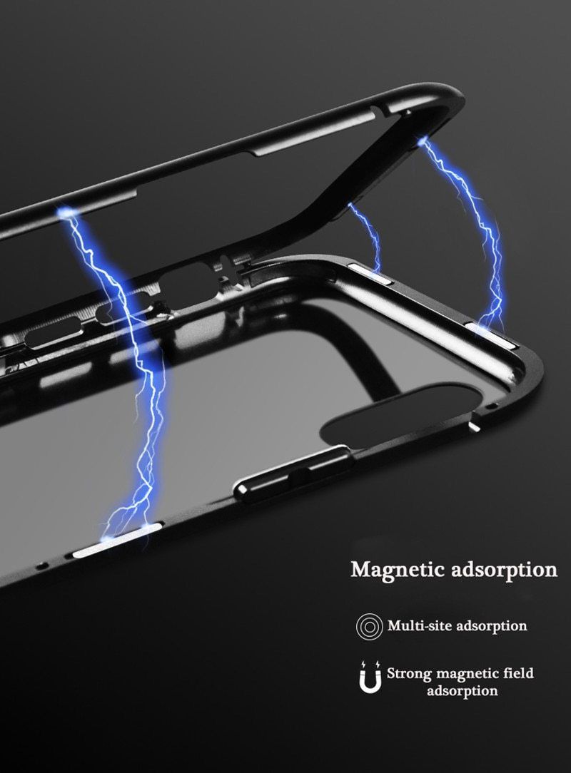 Magnetic Adsorption Case for iPhone XR, iPhone XS & XS MAX - Perfenq