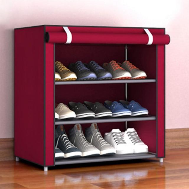 DIY Shoe Rack For Small Closet - Perfenq