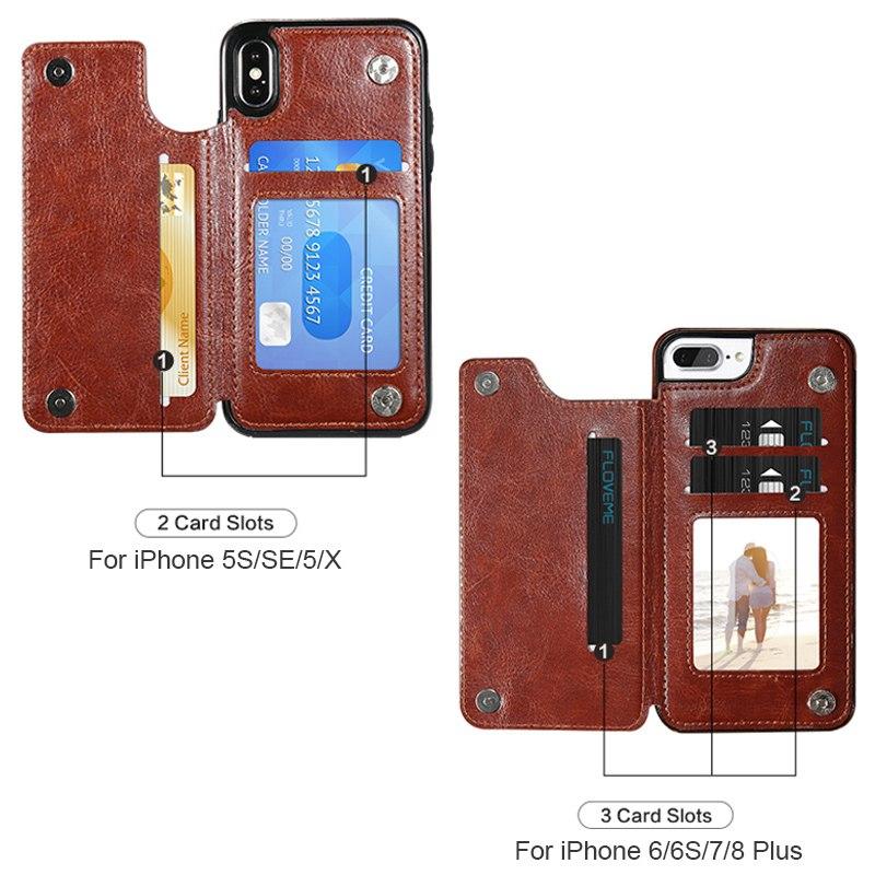 iPhone Wallet Case for iPhone XR, iPhone XS, XS Max & More - Perfenq